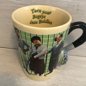 The Three Stooges Golf Coffee Cup Mug Big Boidies